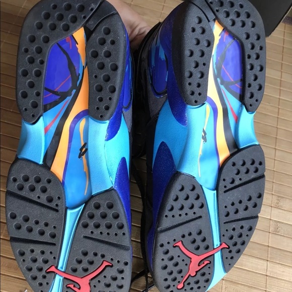 Jordan 8 “Aqua” with OG box and receipt - Picture 5 of 5